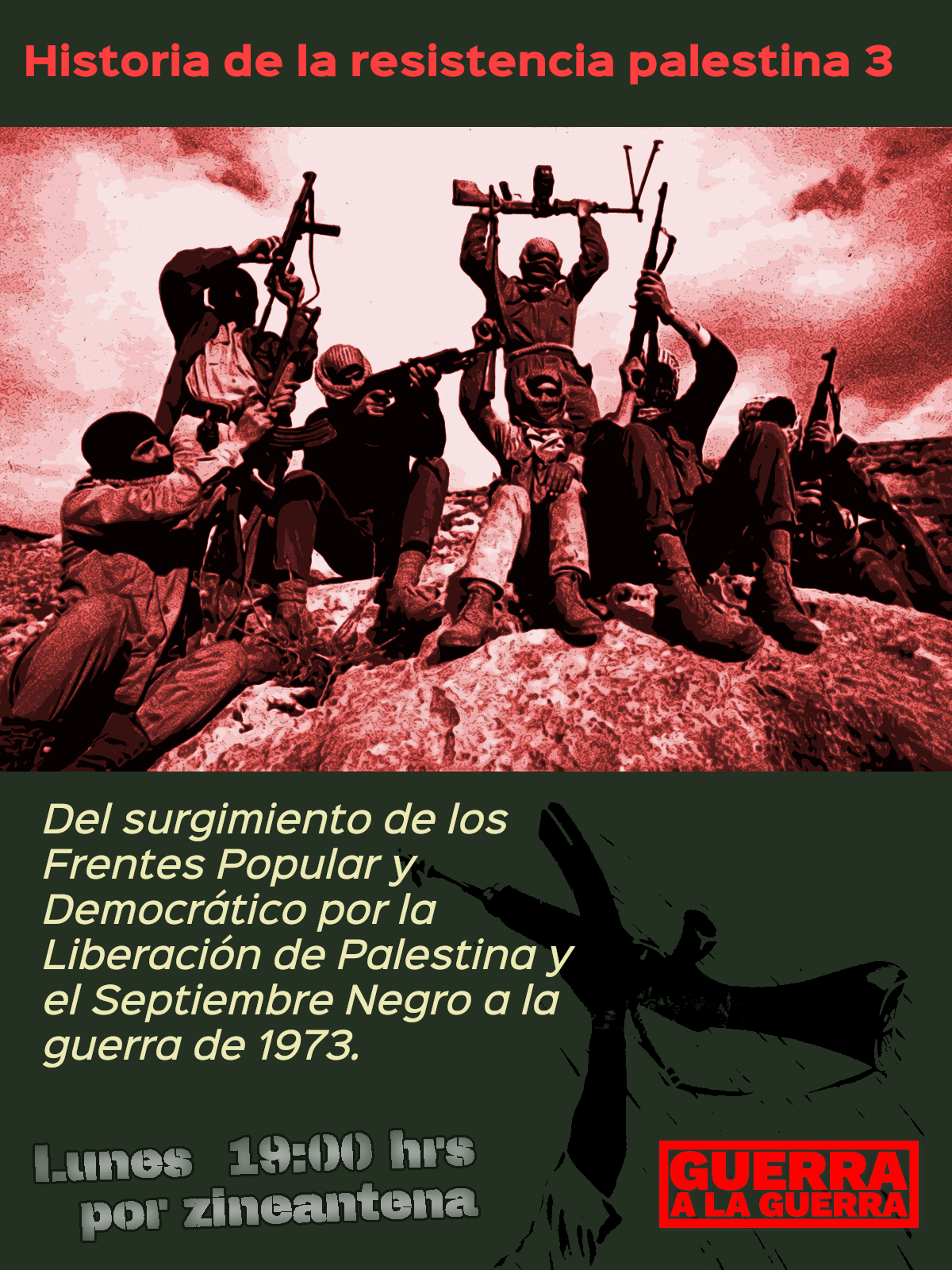 Historia de la resistencia palestina 3. Del surgimeinto de los frentes Popular y Democrático por la Liberación de Palestina al Septiembre Negro de 1973